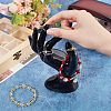 Plastic Mannequin Hand Jewelry Display Holder Stands RDIS-WH0009-013A-3