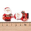 Christmas Opaque Resin Cabochons CRES-Z015-01C-3