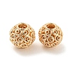 Rack Plating Brass Beads KK-A196-02KCG-1