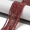 Natural Garnet Beads Strands X-G-B088-C11-02-2