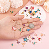 48Pcs 24 Styles Alloy Enamel Pendants ENAM-TA0003-16-7