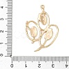 Brass Pendants KK-D263-01G-04-3