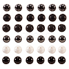 120Pcs 6 Style Natural & Synthetic Gemstone Round Beads Sets G-CJ0001-46-3