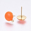 Ion Plating(IP) 304 Stainless Steel Stud Earring Findings STAS-P203-A05-02-2