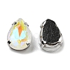 Mocha Fluorescent(MI) Teardrop Sew on Rhinestone GGLA-R043-02B-P03-2