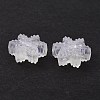 Transparent Acrylic Beads X-OACR-P007-30-4