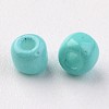 12/0 1.5~2mm Baking Paint Glass Seed Beads Loose Spacer Beads X-SEED-S001-K10-2