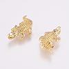 Brass Beads KK-P116-19G-2