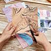 24 Sheet 12 Style Square with Marble Pattern Scrapbook Paper Pad SCRA-GF0001-05-7