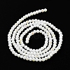 Opaque Glass Beads Strands EGLA-A035-P3mm-L01-2