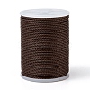 Round Waxed Polyester Cord YC-G006-01-1.0mm-36-1