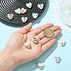 12Pcs 6 Colors Handmade Porcelain Ceramic Beads PORC-FS0001-67-4