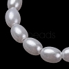 Oval Plastic Imitation Pearl Beaded Necklaces NJEW-U013-09G-3