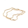 201 Stainless Steel Hoop Earrings EJEW-L243-19A-G-2