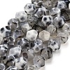 Natural Agate(Dyed & Heated) Beads Strands G-K425-B04-01-2
