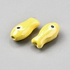 Handmade Porcelain Beads PORC-WH0023-003C-2