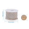Brass Rhinestone Strass Chains CHC-T001-SS10-01S-4