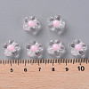 Transparent Acrylic Beads X-TACR-S152-06A-SS2112-4