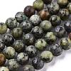 Natural African Turquoise(Jasper) Beads Strands G-N0188-02-3mm-4