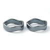 Non-magnetic Synthetic Hematite Finger Rings RJEW-J072-03F-1