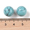 Synthetic Turquoise No Hole Sphere Beads G-K353-04B-12-3