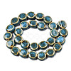 Handmade Porcelain Ceramic Beads Strands PORC-Q265-008E-2