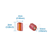 11/0 Two Cut Round Hole Glass Seed Beads SEED-YS0001-01-8