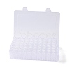 60Pcs Plastic Column Bead Storage Containers CON-C017-01-3