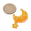 Imitation Austrian Crystal 5301 Glass & TOHO Round Seed Beaded Pendant PALLOY-MZ00179-04-2