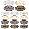 16Pcs 4 Colors Iron Decorative Buckles IFIN-FH0001-93-1