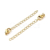 Ion Plating(IP) 304 Stainless Steel Curb Chain Extender High Polished STAS-A097-02D-G-2