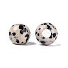 Natural Dalmatian Jasper European Beads G-Q607-02M-2