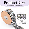 10 Yards Polyester Ribbon with Metallic Trimming OCOR-TAC0034-01-4
