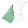 Self Adhesive Single Face Pattern Printed Burlap Ribbon OCOR-T010-05-5