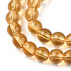 Transparent Glass Beads Strands GLAA-T032-T6mm-08-2
