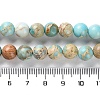 Dyed Natural Regalite/Imperial Jasper/Sea Sediment Jasper Beads Strands G-B124-C01-15-5