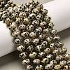 Natural Dalmatian Jasper Beads Strands G-P573-A63-10x6mm-1