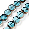 Transparent Glass Beads Strands GLAA-H032-01-03-1