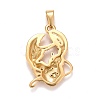 Ion Plating(IP) 304 Stainless Steel Pendants X-STAS-D165-14G-08-2