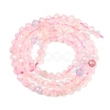 Natural Morganite Beads Strands G-O166-25-3mm-01-5