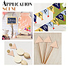 Unfinished Wood Pieces DIY-WH0273-90-7