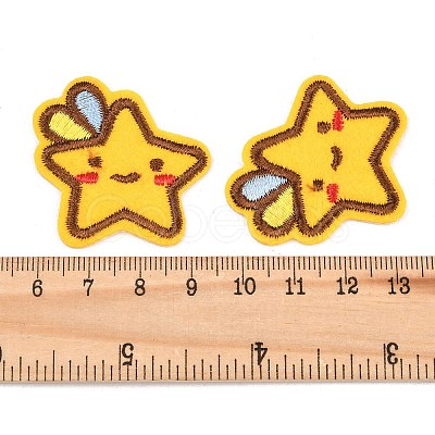 Polyester Computerized Embroidery Cloth Iron on Sew on Patches PATC-L001-15-1