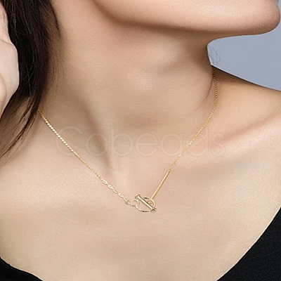 5Bags Eco-friendly Brass Toggle Clasps KK-LP0004-29G-1