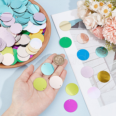 2000Pcs 10 Colors Ornament Accessories PVC-OC0001-14D-1