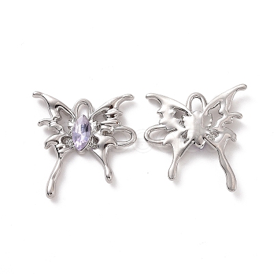 Rack Plating Alloy Connector Charms FIND-I037-19P-02-1