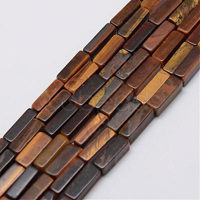 Natural Tiger Eye Beads Strands G-E342-03-1