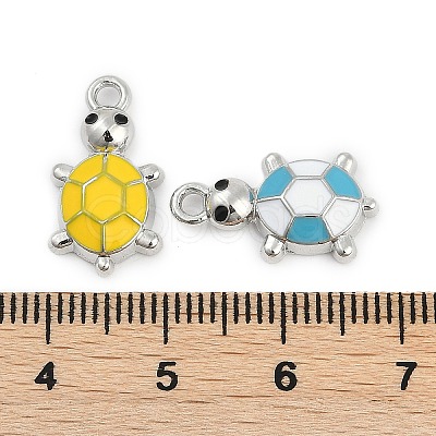 Alloy Enamel Pendants FIND-K020-26P-1