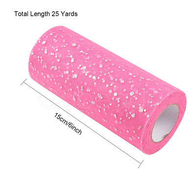 Glitter Sequin Deco Mesh Ribbons OCOR-P010-B-C47-1