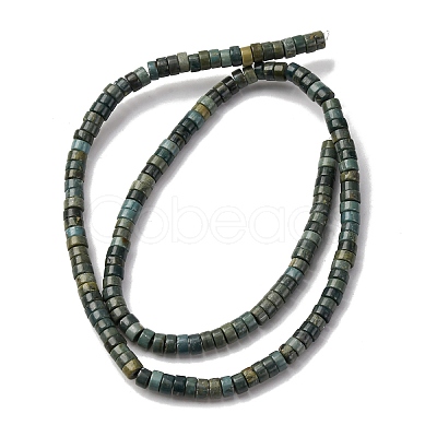 Natural Shoushan Jade Beads Strands G-L624-I09-2x4mm-1