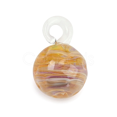 Handmade Lampwork Pendants LAMP-Q005-07-1